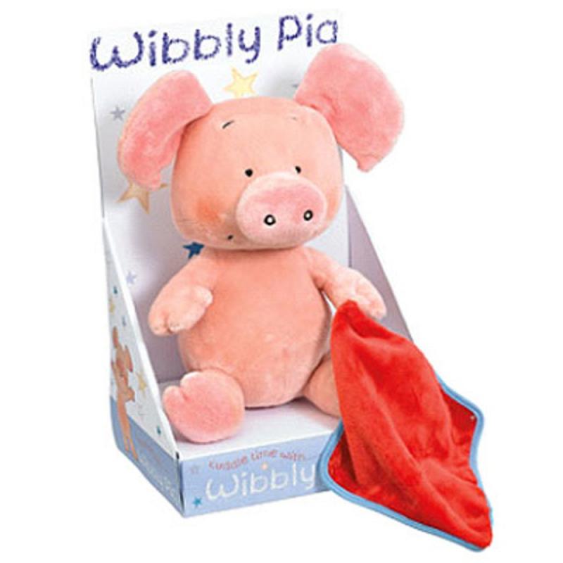 Wibbly Pig mit Kuscheldecke 20 cm Original aus GB!