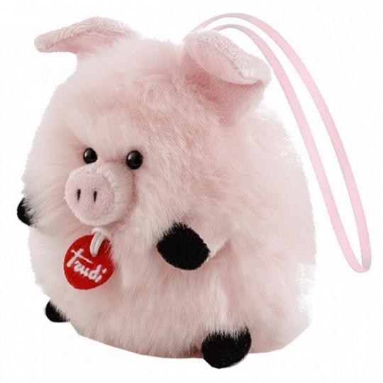 Trudi Charm Maiale XXS Plush Pig