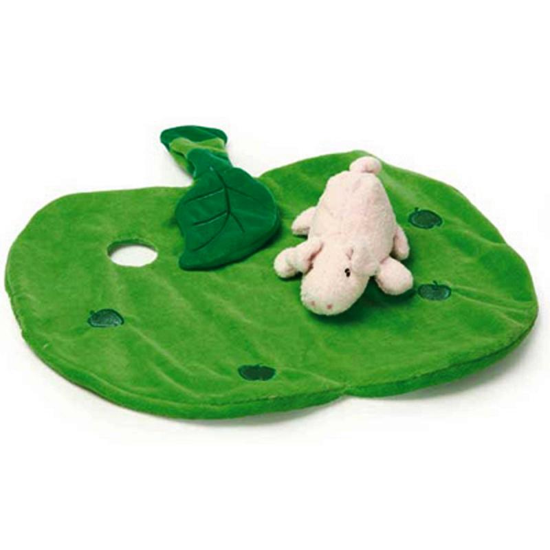Doudou cloverleaf and pig. Babycovers. in giftbox