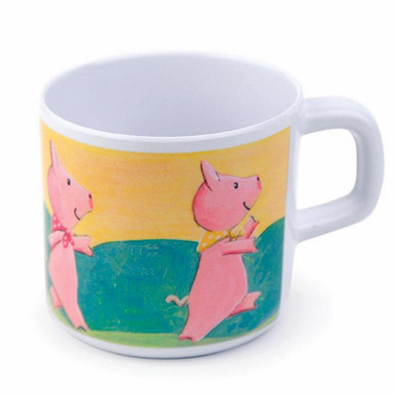 Three little Piggies - Mug Melamin plastic
