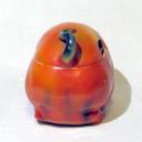 Jug Pig orange-red porcelain used SINGLE PIECE!!!