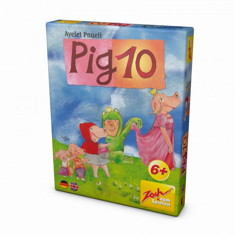 PIG 10 ... Das Spiel mit Schwein Mathematikspiel Kartenspiel. ab 6 J.