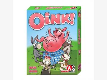 OINK! The Game with Pig. card game. age 6 years