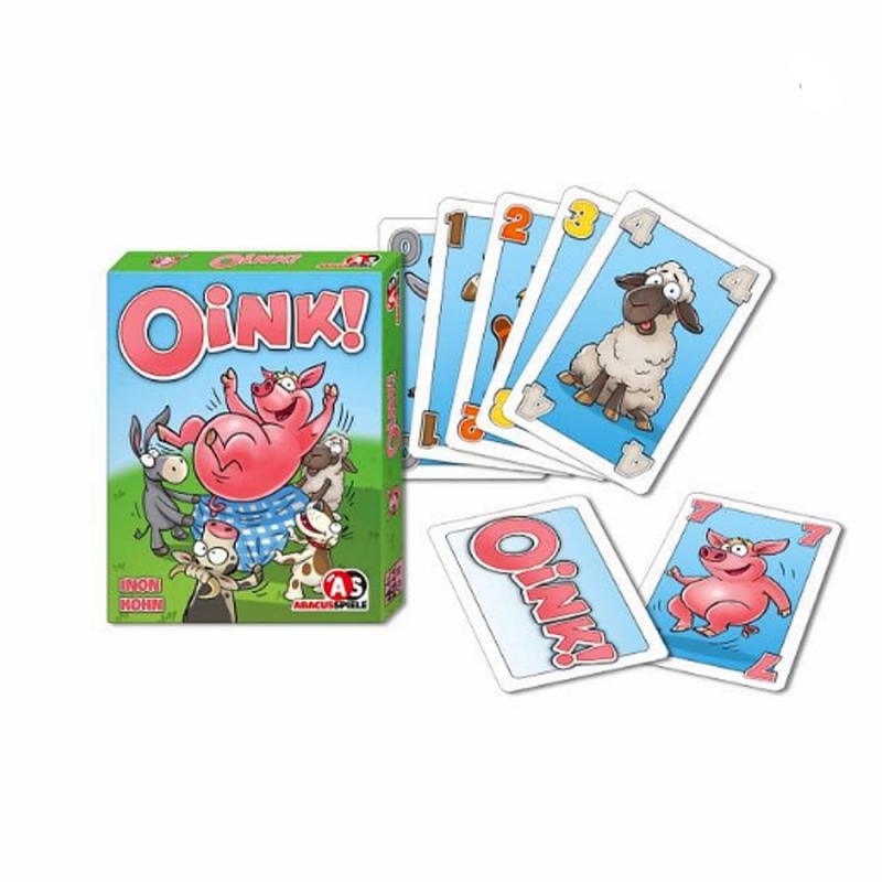 OINK! Das Spiel mit Schwein. Kartenspiel. ab 6 J.