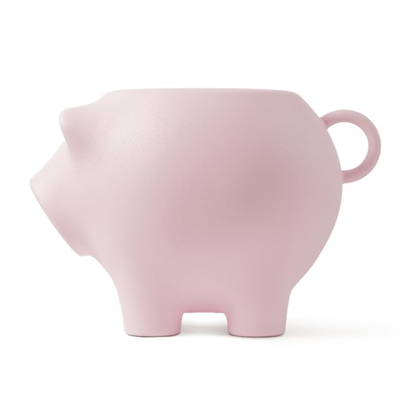 Sidepig - Das Beistellschwein . rosa . Tisch/Hocker