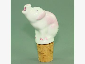 Spout Singing pig hand-painted china/porcelain