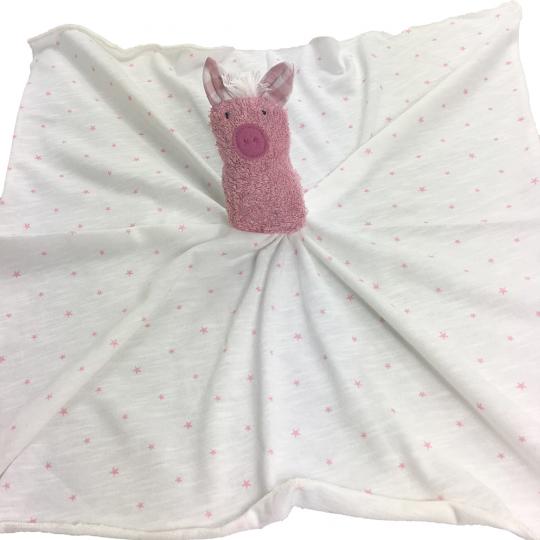 Hand puppet Pigglet pink Baby Pat&Patty