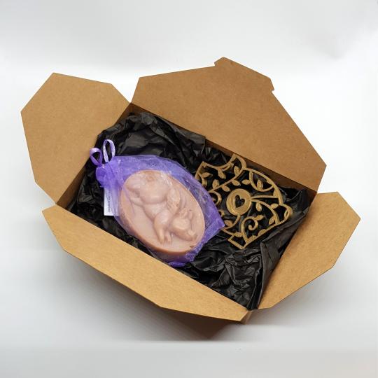 Gift set Soap Velvet&Silk Soapholder Giftbox