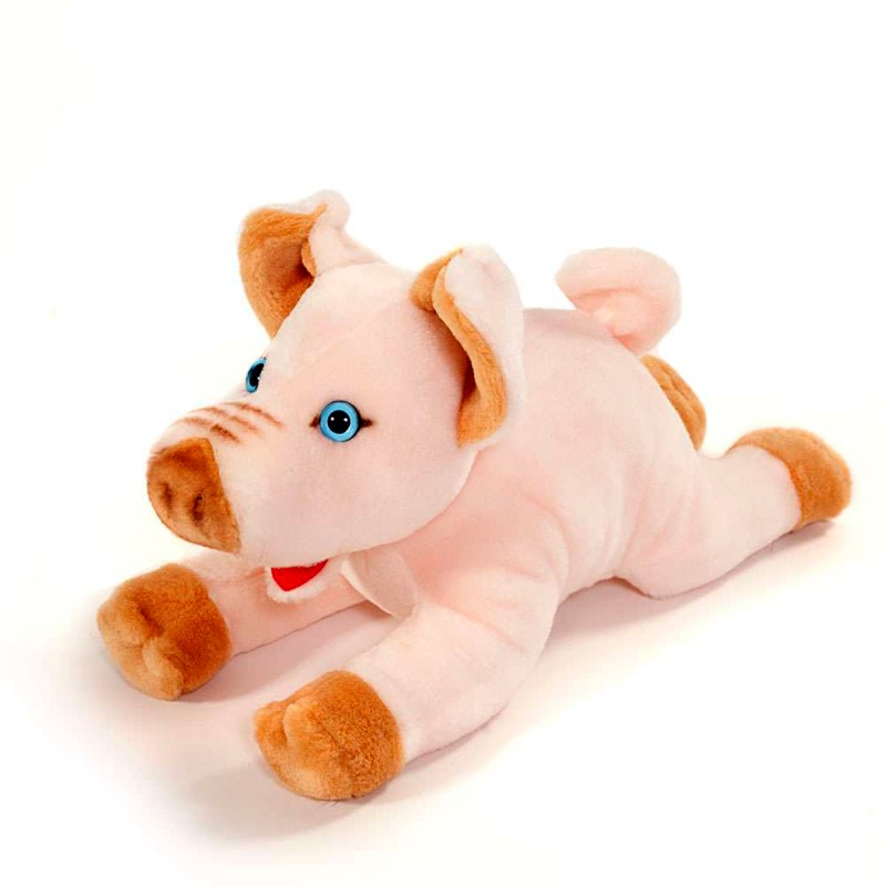 Kuscheltier Schwein Sally, liegend 50cm Steiner