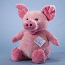 The tickly pig Waldemar. Plush. Helme Heine .Friends. Mullewapp. 26cm