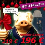 Amélie-Lampe Michael Sowa Schwein Tischleuchte