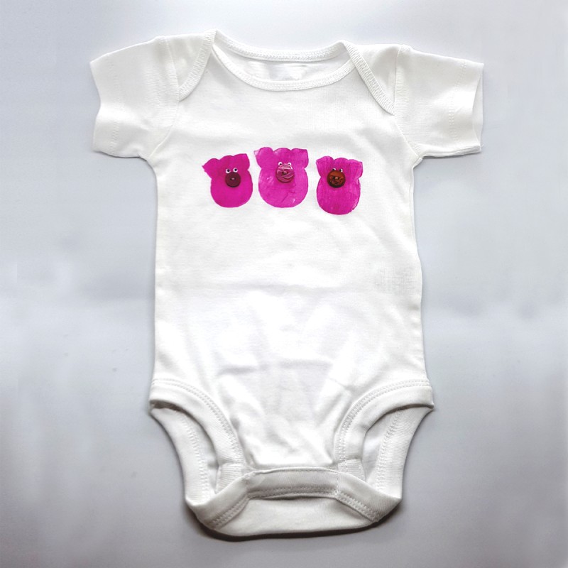 Baby Body Suit Piglet