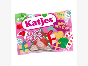 Fred Ferkel X-MAS NEW YEAR EDITION Katjes Fruchtgummi/Schaumzucker vegetarisch 175g