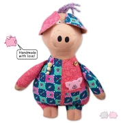 Piglet BOBBIE 41cm UNIQUE Stuffed Pig schweinsworld!