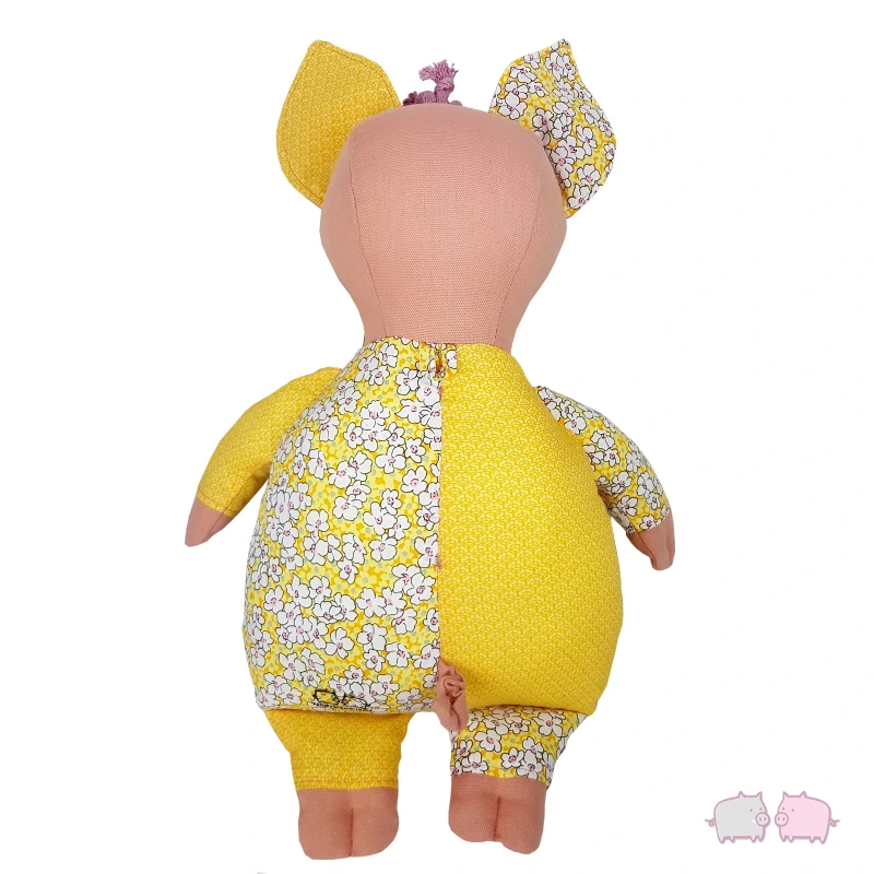 Piglet MATHILDA 41cm UNIQUE Stuffed Pig schweinsworld