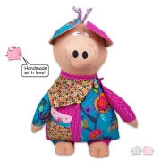 Piglet ROSALINDE 41cm UNIQUE Stuffed Pig schweinsworld!