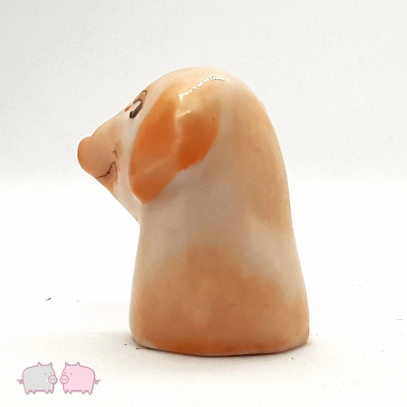 Fingerhut Schwein Porzellan mit Geschenkbox