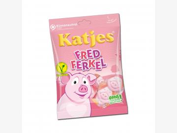 Fred Ferkel Katjes fruit gum / foam sugar vegetarian 200g