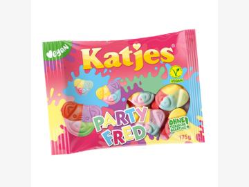 Fred Ferkel PARTY FRED Katjes Fruchtgummi/Schaumzucker vegetarisch 175g