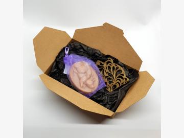 Gift set Soap Velvet&Silk Soapholder Giftbox
