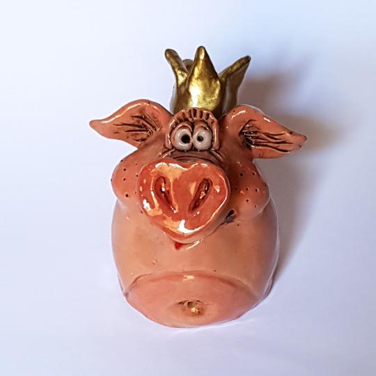 Lucky Pig Ceramic Handcrafted All unique pieces