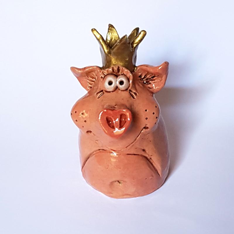 Lucky Pig Ceramic Handcrafted All unique pieces