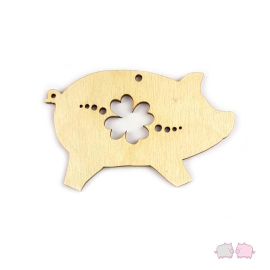 WoodenPig Ornament No.4 Heart