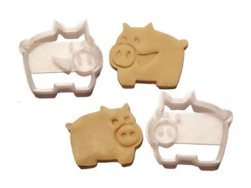 Cookie Cutter-Set Pigs 2 pcs. Tommy & Clara SCHWEINSWORLD