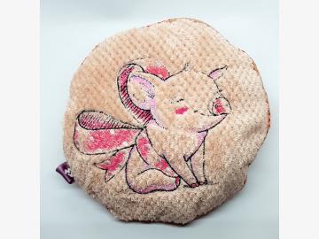 Cuddly Pillow Pig embroidered 30x23cm