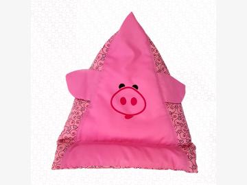 Bookend reading cushion Pig No.1 large, printed PadPillow Smartphone Pillow Tablet Pillow