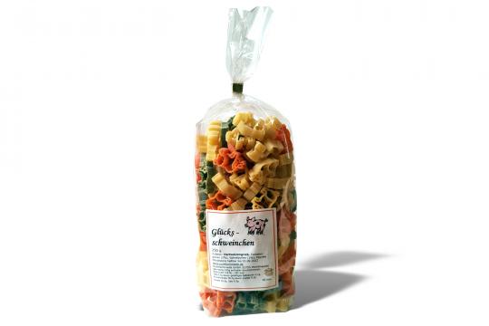 Noodle motif pig coloured, without egg , 250 g