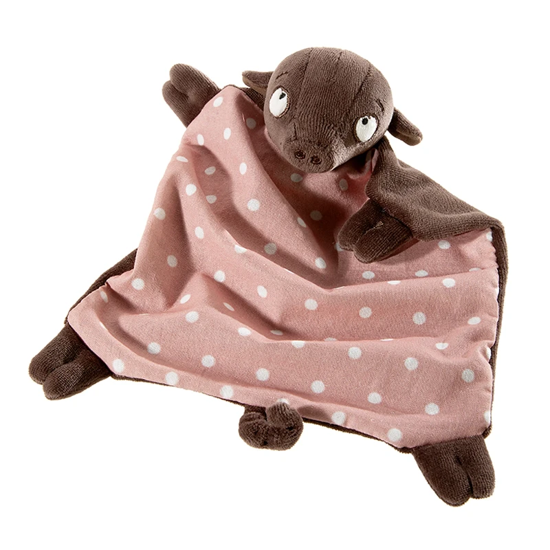 Truffle polka dot cuddly blanket Doudou Rosalie & Truffle OCS