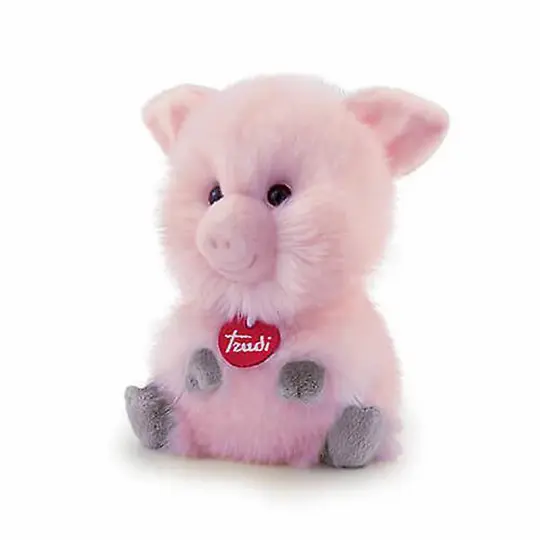 Piglet Fluffi Maiale Trudi H 20cm Plush Pig