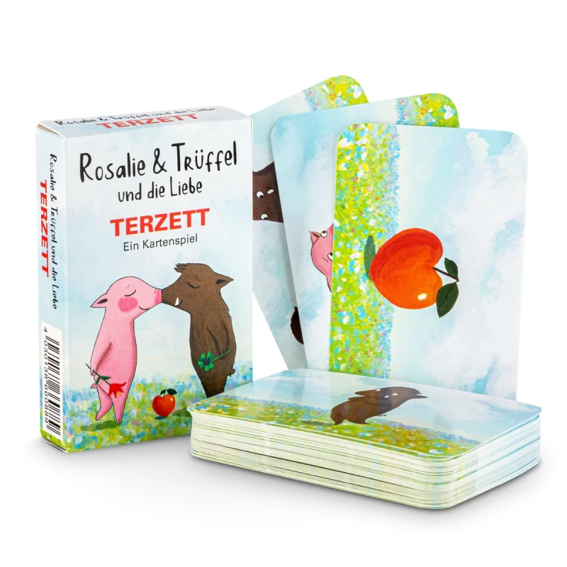 Terzett Kartenspiel Rosalie & Trüffel und die Liebe