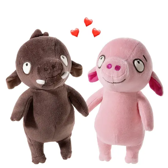 Rosalie & Truffle Couple Plush pigs 20cm