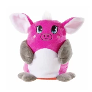 Reversible mascot Plush pig Anina . Heunec